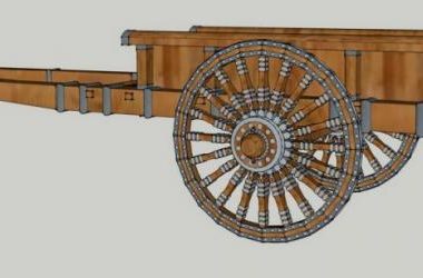 SketchUp Materials for Landscape Design: Horse Carriage and Bull Cart Models-BIM WORLD