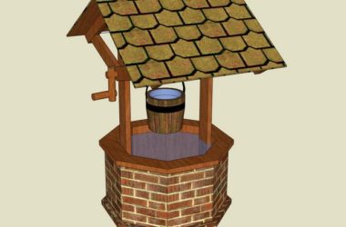 SketchUp Water Well Landscape Material Component | Chinese Design Model-BIM WORLD