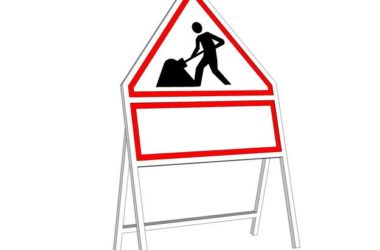 SketchUp Material Models: Construction Sign Indicator Components-BIM WORLD