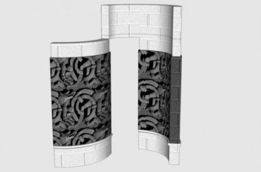 SketchUp Material Models: Arc Wall Component Explained-BIM WORLD