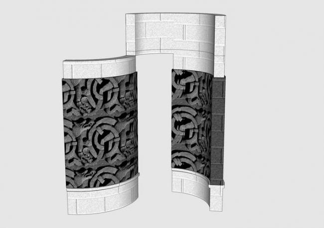 SketchUp Material Models: Arc Wall Component Explained