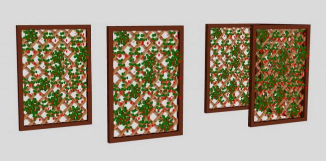 SketchUp Material Models | Landscape Screen Components