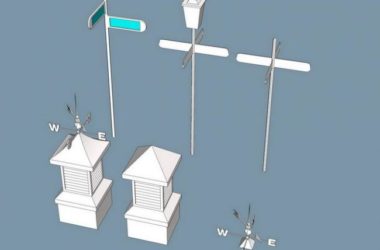 SketchUp Materials: Road Sign and Landscape Components-BIM WORLD
