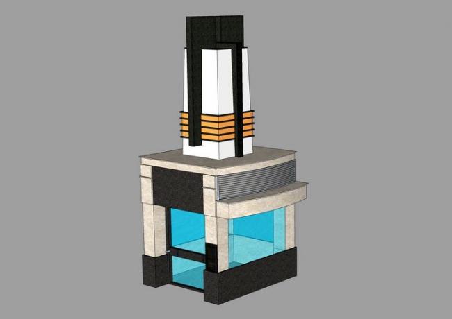 Modern Booth Landscape Materials | SketchUp Material Models