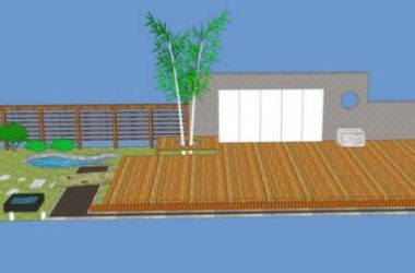 SketchUp Materials for Courtyard Landscape Scenes and Components-BIM WORLD