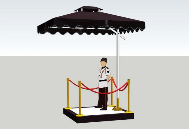 SketchUp Materials for Gatekeeper and Security Pavilion Models