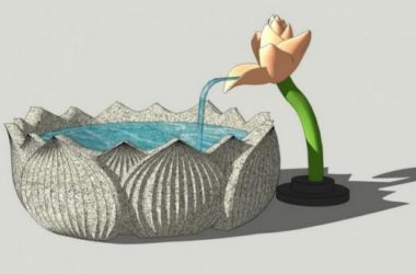 SketchUp Materials for European Waterfall and Landscape Scenes-BIM WORLD