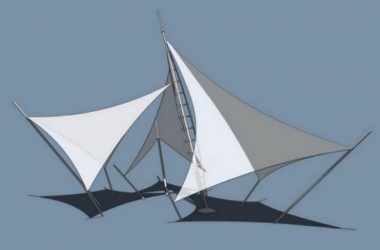SketchUp Material Model: Stretch Film Landscape Texture Component-BIM WORLD