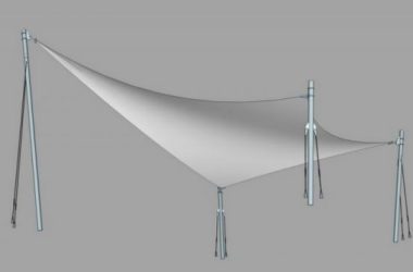 SketchUp Material Model: Stretch Film Landscape Texture Component-BIM WORLD