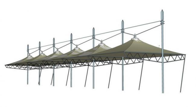 SketchUp Material Model: Stretch Film Landscape Texture Component