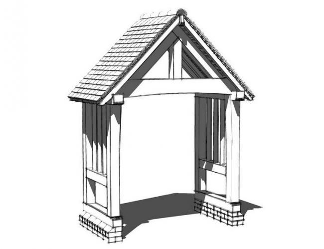 SketchUp Material Model: Door Component Textures and Materials
