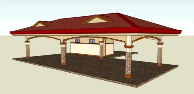 SketchUp Material Models: Gallery, Pavilion, and Sketch Showcase