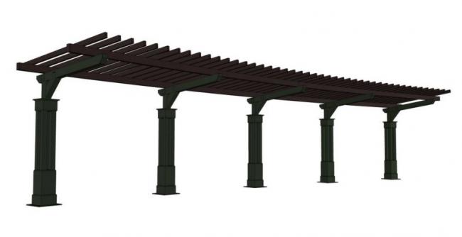 Flower Frame Gallery: SketchUp Material and Landscape Component Model