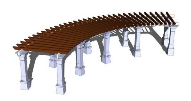 SketchUp Materials: Landscape Flower Frame Components