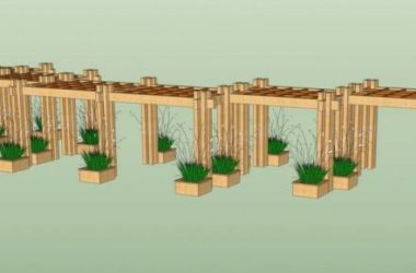 SketchUp Material Model: Flower Frame Landscape Component-BIM WORLD