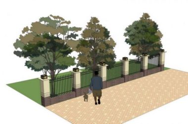 SketchUp Material Models: Components for Walls, Fences, and Guardrails-BIM WORLD