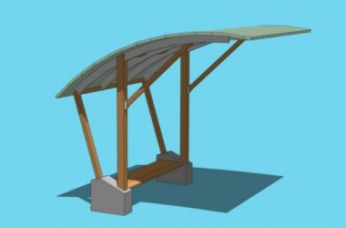 SketchUp Material Model: Leisure Canopy Component Guide-BIM WORLD