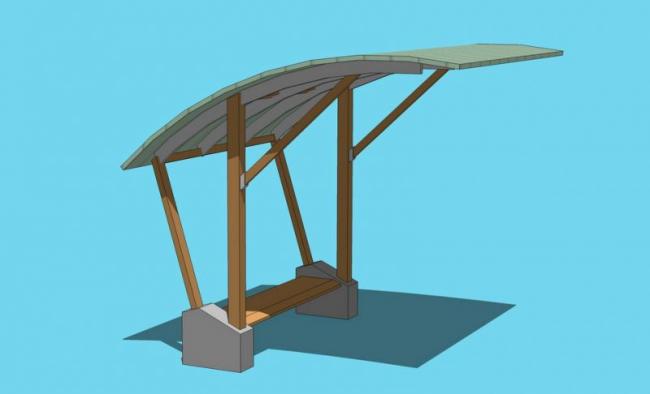 SketchUp Material Model: Leisure Canopy Component Guide