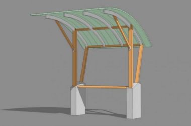 SketchUp Material Model: Rainshed Component Textures and Materials-BIM WORLD