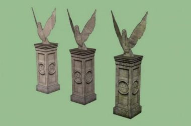 SketchUp Materials for European Animal Landscape Sculpture Models-BIM WORLD