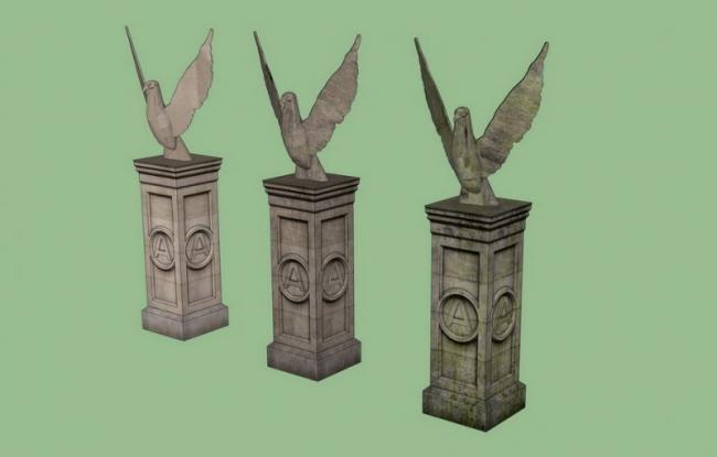 SketchUp Materials for European Animal Landscape Sculpture Models