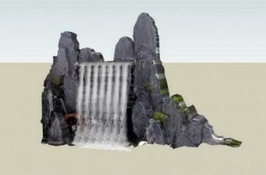 SketchUp Materials for Rockery and Landscape Sculpture Models-BIM WORLD