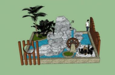 SketchUp Material Library: Rockery and Landscape Sculpture Components-BIM WORLD