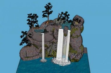 SketchUp Material Library: Rockery and Landscape Sculpture Components-BIM WORLD