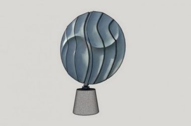 Modern Art Landscape Sculpture Materials for SketchUp Models-BIM WORLD