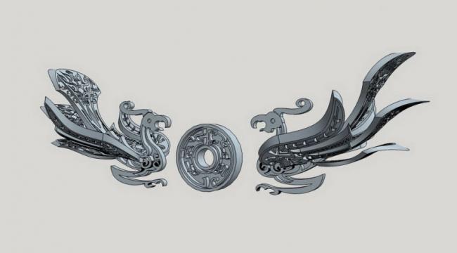 SketchUp Materials and Components for Landscape Animal Sculpture Models