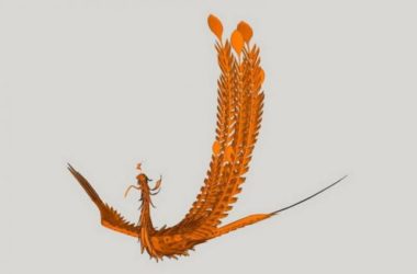 SketchUp Material Model: Classical Landscape Phoenix Sculpture Component-BIM WORLD
