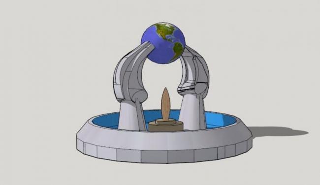 SketchUp Materials for Landscape Sculpture Models | Modern Style Components