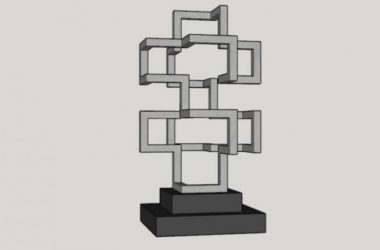 SketchUp Materials for Landscape Sculpture Models | Modern Style Components-BIM WORLD