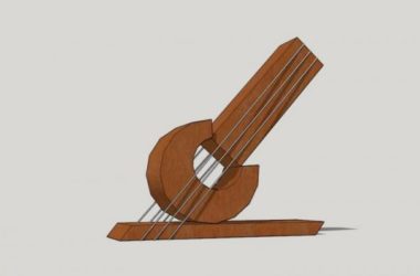 Modern Landscape Sculpture Materials for SketchUp Models-BIM WORLD