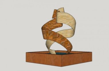 Modern Landscape Sculpture Materials for SketchUp Models-BIM WORLD