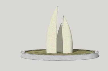 SketchUp Materials for Landscape Sculpture Models | Modern Style Components-BIM WORLD