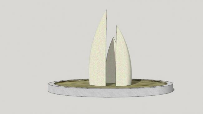 SketchUp Materials for Landscape Sculpture Models | Modern Style Components