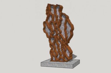 SketchUp Materials for Landscape Sculpture Models | Modern Style Components-BIM WORLD