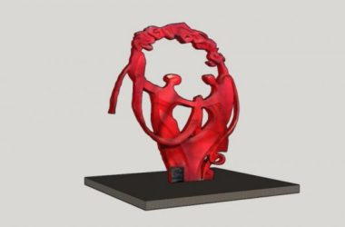 Modern Landscape Sculpture Materials for SketchUp Models-BIM WORLD