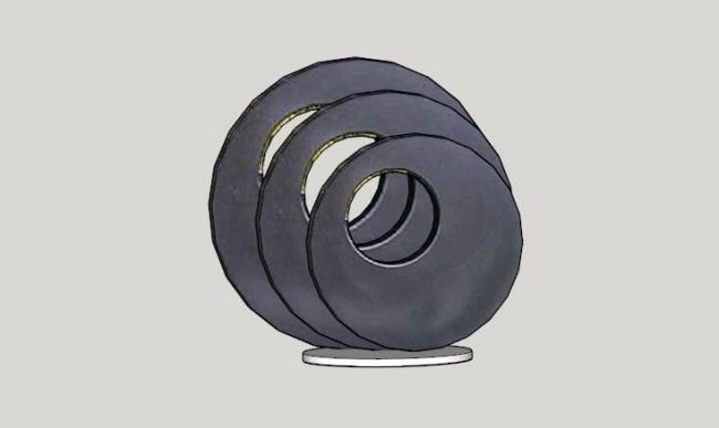 SketchUp Materials for Landscape Sculptures | Modern Style 3D Model Components