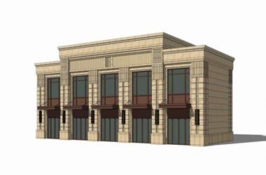 SketchUp Business Model: Multi-Layer Strategy with Neoclassical Design Elements-BIM WORLD