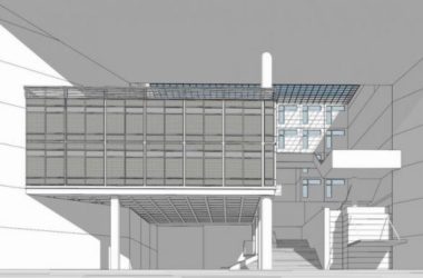 SketchUp Cultural Model: Multi-Story Yuanzhi University Library in Modern Educational Architecture-BIM WORLD