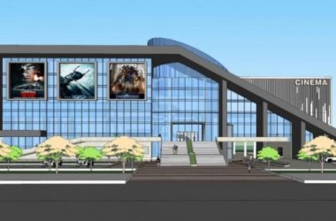 Modern Multi-Story Cinema and Theater Cultural Architecture in SketchUp-BIM WORLD
