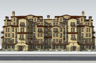 Mediterranean-Style Multi-Story Villa Sketchup Model | Classical Residential Design-BIM WORLD
