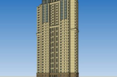 SketchUp Residential Models: High-Rise and French Classical Style Buildings-BIM WORLD