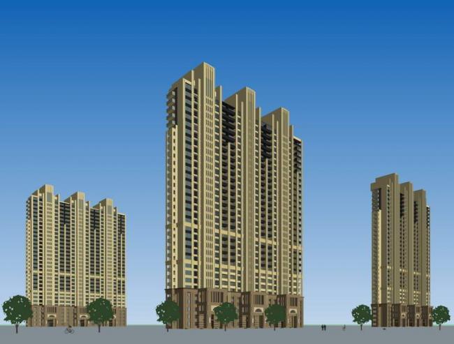 SketchUp Residential Models: High-Rise and Neoclassical Building Designs