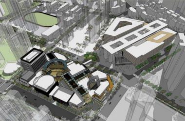 SketchUp Business Model: Modern Multi-Story Commercial Street Design-BIM WORLD