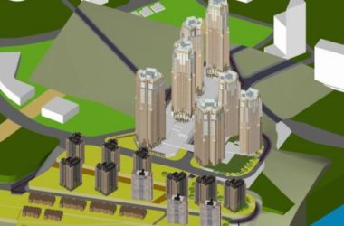 Modern High-Rise Residential Architecture | SketchUp Model of a Contemporary Apartment Building-BIM WORLD