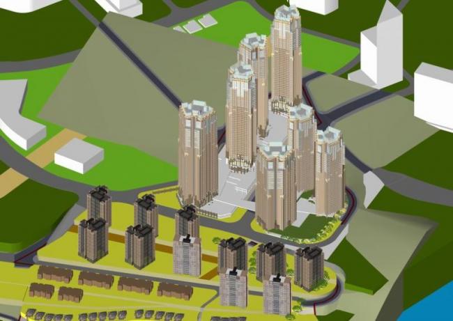 Modern High-Rise Residential Architecture | SketchUp Model of a Contemporary Apartment Building
