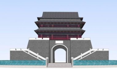 SketchUp Model of Anding Building: Traditional Chinese Ancient Architecture-BIM WORLD